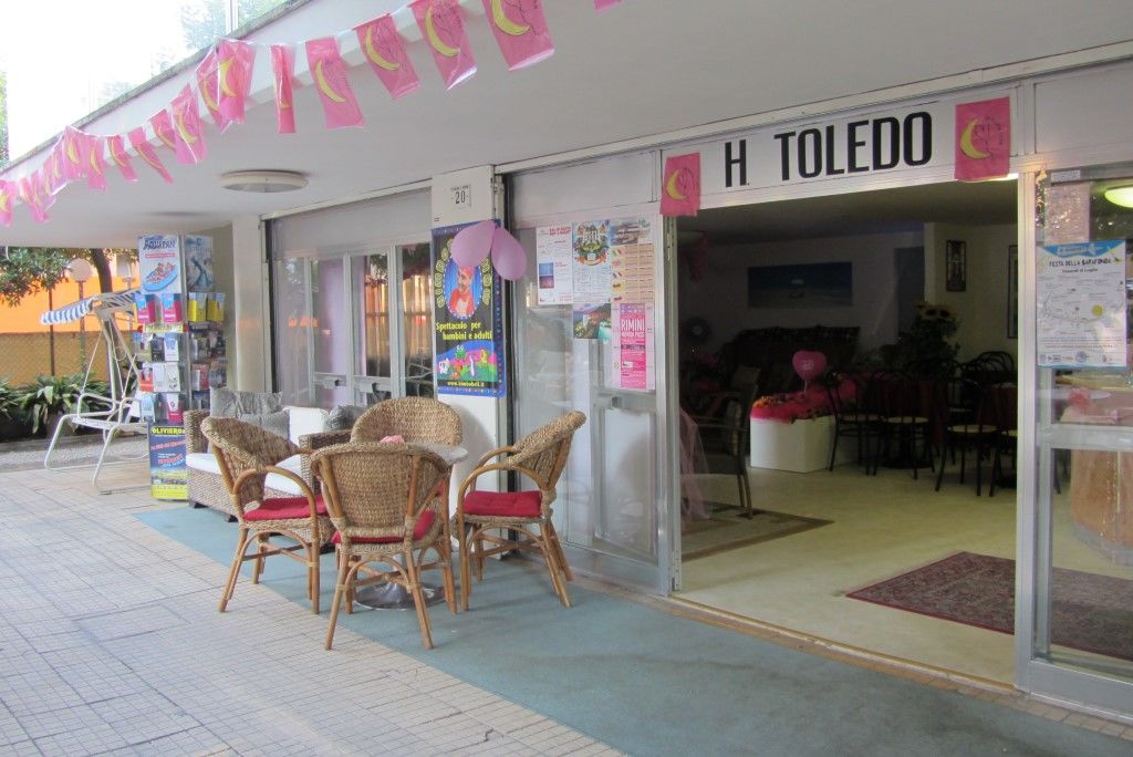 Hotel Toledo Rimini Exterior foto